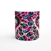 Mama Yazılı Neon Kalpli Anneler Günü Kupa Bardak thumbnail 2