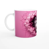 Duvarı Yırtarak Bakan Goril Temalı Baskılı Kupa Bardak thumbnail 2