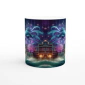 Balık Burcu Baskılı Kahve Kupası - Zodyak Kütüpanesi Vs3 - 2