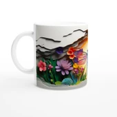 Güneşin Işığında Parlayan Yusufçuk Temalı Baskılı Kupa Bardak thumbnail 2