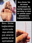 Eagenset Hazır Çapari Kombini Boru Sim Ultraviyole Uv Neon Kırmızı Makarada thumbnail 6