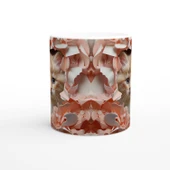 Duvarın Ardından Bakan Yavru Kedi Temalı Baskılı Kupa Bardak thumbnail 3