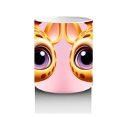 Çocuklara Sütü Sevdiren Meraklı Zürafa Keşfi Kupa Bardak - 3