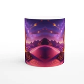 Yay Burcu Baskılı Kahve Kupası - Elementsel Doğa Krallığı Temalı Vs4 thumbnail 2