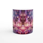 Terazi Burcu Baskılı Kahve Kupası - Büyülü Kristal Mağarası Temalı Vs1 - 2