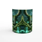 Boğa Burcu Baskılı Kahve Kupası - Elementsel Doğa Krallığı Temalı Vs4 thumbnail 2