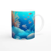 Mercan Ormanında Sessizlik Kupa Bardak thumbnail 3