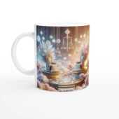 Terazi Burcu Baskılı Kahve Kupası - Elementsel Doğa Krallığı Temalı Vs4 thumbnail 1
