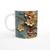 Altın Sarısı Bahar Dokunuşlu Kupa Bardak thumbnail 1