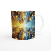 İkizler Burcu Baskılı Kahve Kupası - Büyülü Kristal Mağarası Temalı Vs1 thumbnail 3