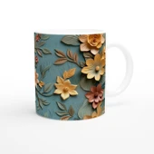 Altın Sarısı Bahar Dokunuşlu Kupa Bardak thumbnail 3