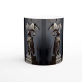 Oğlak Burcu Baskılı Kahve Kupası - Zodyak Kütüpanesi Vs3 thumbnail 2