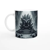 Oğlak Burcu Baskılı Kahve Kupası - Büyülü Kristal Mağarası Temalı Vs1 thumbnail 1