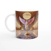 Terazi Burcu Baskılı Kahve Kupası - Zodyak Maskeli Balo Vs4 thumbnail 1