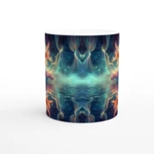 Balık Burcu Baskılı Kahve Kupası - Zodyak Maskeli Balo Vs4 thumbnail 2