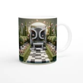 Başak Burcu Baskılı Kahve Kupası - Elementsel Doğa Krallığı Temalı Vs4 thumbnail 3