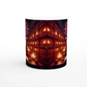 Koç Burcu Baskılı Kahve Kupası - Zodyak Kütüpanesi Vs3 thumbnail 2