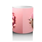 Çocuklara Sütü Sevdiren Neşeli Şapkalı Sincap Kupa Bardak thumbnail 3