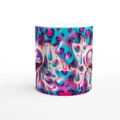 Mama Yazılı Parıltılı Renk Patlaması Anneler Günü Kupa Bardak thumbnail 2