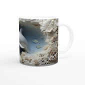 Okyanus Beyazı Yunus ve Mercan Kupa Bardak thumbnail 3