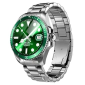 Zcwatch V0525 316L Paslanmaz Çelik, Döner Bezel, Bt Call, Spor Sağlık, IP68 Profesyonel Akıllı Saat thumbnail 3