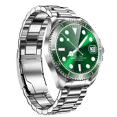 Zcwatch V0525 316L Paslanmaz Çelik, Döner Bezel, Bt Call, Spor Sağlık, IP68 Profesyonel Akıllı Saat thumbnail 6