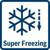 BOSCH GSV33VIE0N 7 ÇEKMECELİ INOX DERİN DONDURUCU thumbnail 5