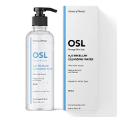 OSL Omega Skin Lab Makyaj ve Yüz Temizleme Micellar Suyu - H2O Micellar Cleanser Water 200ml - 1