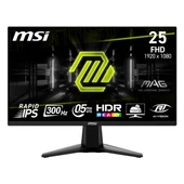 MSI MAG 255XF 24.5" 300Hz 0.5Ms HDMI+DP HDR FullHD FreeSync IPS Vesa Monitör thumbnail 1