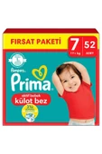 Prima Külot Bebek Bezi Beden:7 (17 KG) Xxl 52 Adet Fırsat Pk - 1