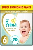 Prima Bebek Bezi Premium Care 6 Beden 70 Adet Aylık Fırsat Paketi - 1