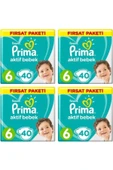 Prima Aktif Bebek 6 Numara 13-18kg 40 adet X 4 Paket - 1