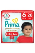 Prima Külot Bebek Bezi Premium Care 6 Beden 28 Li thumbnail 1