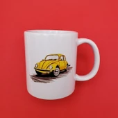 Sarı Vosvos Tasarım Kupa Bardak Tg-53-vice/(1395) 988 - 1