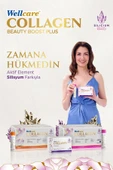 Wellcare Collagen Beauty Boost Plus Karpuz Nane Aromalı 10.000 mg Likit Form - 30 Tüp & 30 Kapsül thumbnail 3