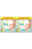 Prima Bebek Bezi Premium Care 2 Beden 120 Adet 4-8 KG thumbnail 1