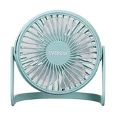 Everest EFN-505 Masaüstü Turkuaz Usb Fan (145mmx141mmx105 mm) - 3