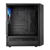 Rampage BLAZE Mesh Temperli Camlı Siyah 4- 12cm ARGB Fan M-ATX Mid-T Gaming Oyuncu Kasası PSU YOK - 2