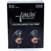 Color One Hair Building Saç Fiber Sprey Kahverengi 100 ml - 1