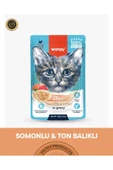 Pouch Somon-Ton Yaş Yavru Kedi Maması 70gr thumbnail 1