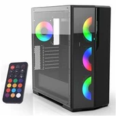 Inca Emg-17XB 4X1200mm Kumandalı ARGB Fan Gaming Computer Case - 3