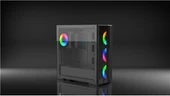 Inca Emg-17XB 4X1200mm Kumandalı ARGB Fan Gaming Computer Case - 4