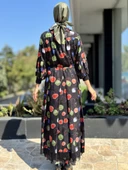 Misswhence İkili Şifon Elbise 36801-B - 7