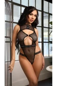 Litae File Dantel Detaylı Siyah Body - 1