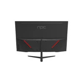 NPC 27" MD270K-V 1ms 180Hz HDMI,DisplayPort VA Curved Full HD Gaming Oyuncu Monitör thumbnail 3