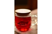 Bambum B0334 Dani Bambu Kapaklı Cam Kupa 350 ml - 2