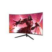 NPC 27" MD270K-V 1ms 180Hz HDMI,DisplayPort VA Curved Full HD Gaming Oyuncu Monitör thumbnail 2