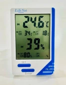 LİFE NET İç ve Dış Ortam Dijital Isı ve Nem Ölçebilen Termometre (Termokulplu) - 4