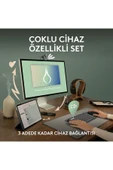 Pebble 2 Set Çoklu Cihaz Özellikli Sessiz Kablosuz Türkçe Q Klavye ve Mouse Seti - Siyah - 3