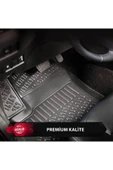 Chery Tiggo 7 Pro 3D Siyah Kauçuk Araca Özel Havuzlu Paspas ve Bagaj Havuzu Seti - 3